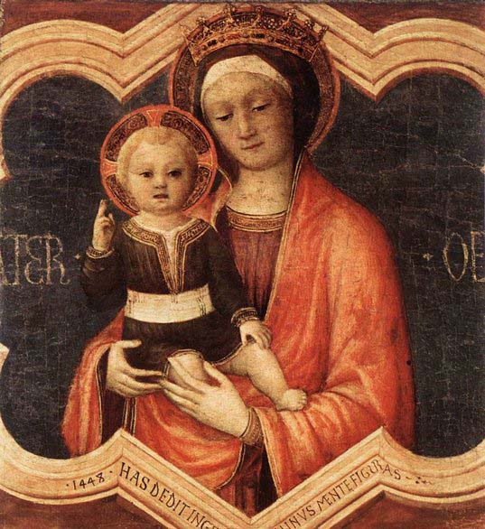 Jacopo Bellini Madonna and Child